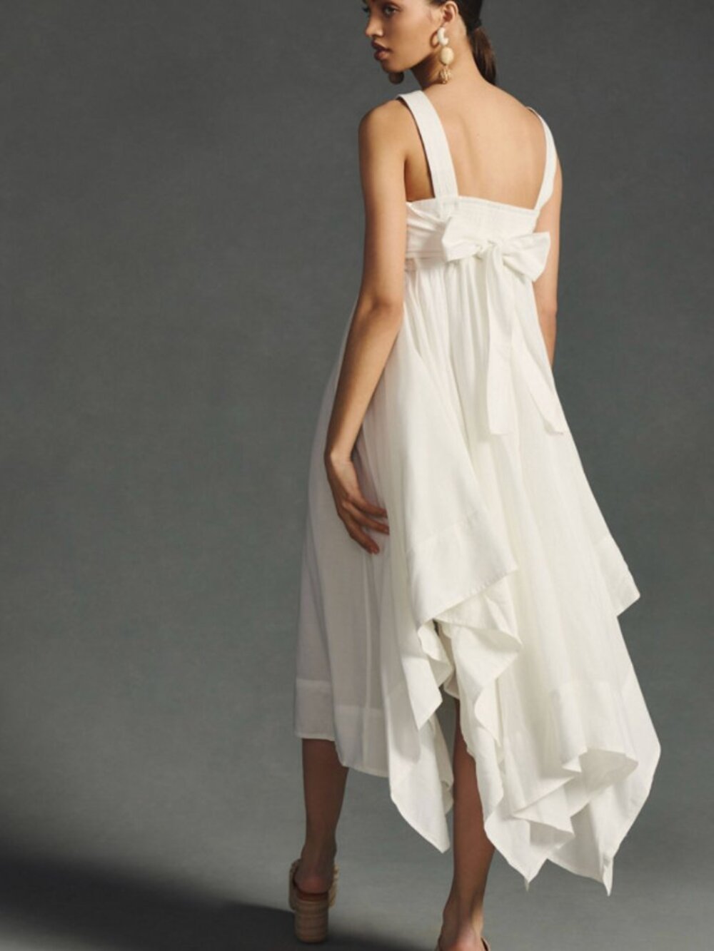 Pilcro Asymmetrical Babydoll Dress M - Picture 2 of 6